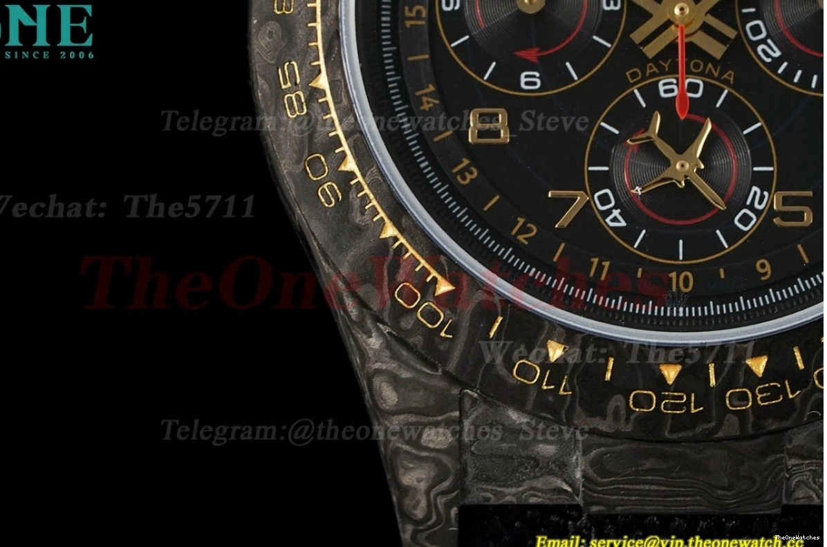 Diw SH4130 Daytona Black DIal Black FC NY 40mm DIWF 0318